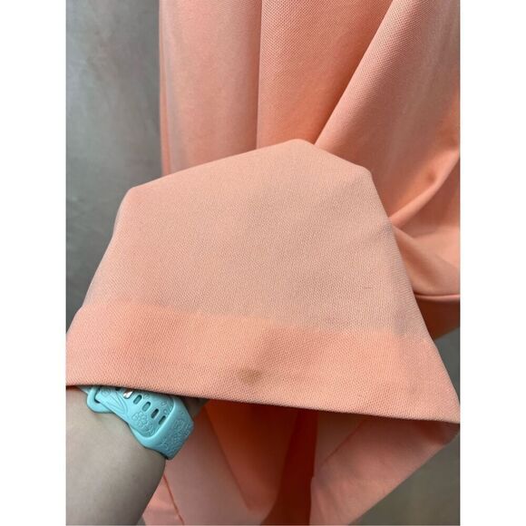 Vintage 1970s Angel Sleeve Plus Size Dress Large Mod MCM - Picture 12 of 13